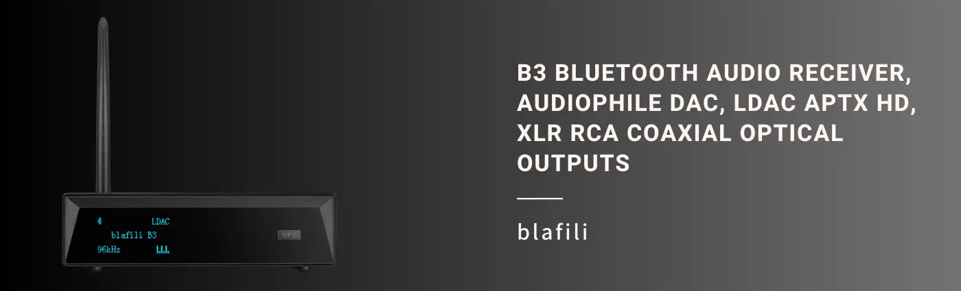 RCA Audio to Bluetooth Adapters - blafili b3