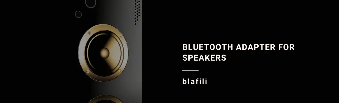 bluetooth adapter for speakers