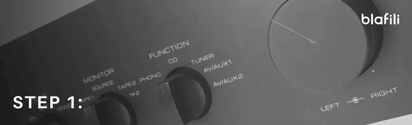 Step 1 Preparing Your Bluetooth Device and Amplifier Step 1 Preparing Your Bluetooth Device and Amplifier