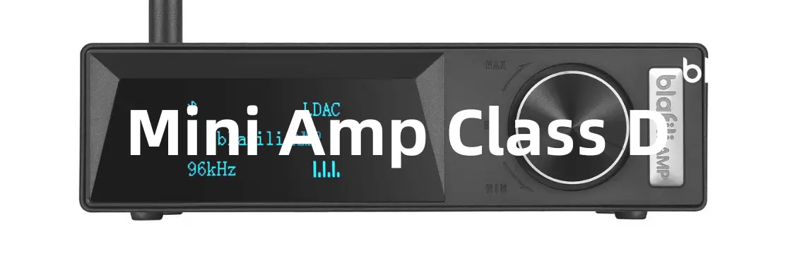 What is a Mini Amp Class D Its Working Principle and Main Advantages