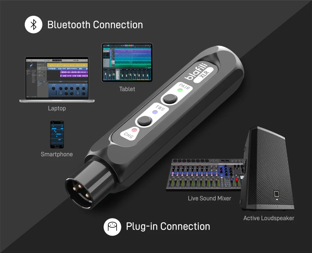 XLR Bluetooth Receiver Blafili XLR