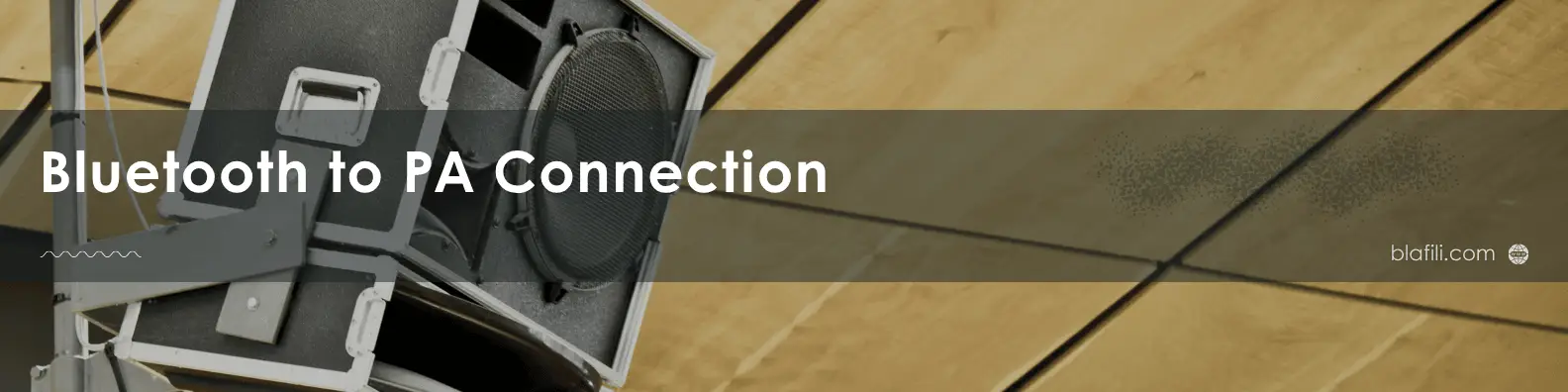 What Is a Bluetooth to PA Connection
