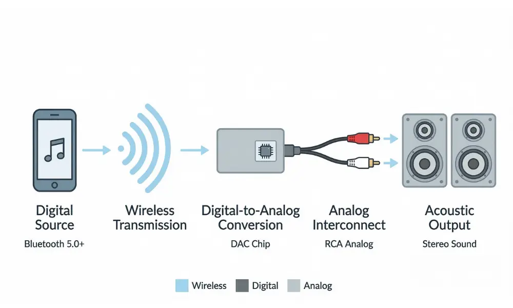 Signal Path from Phone to Speakers