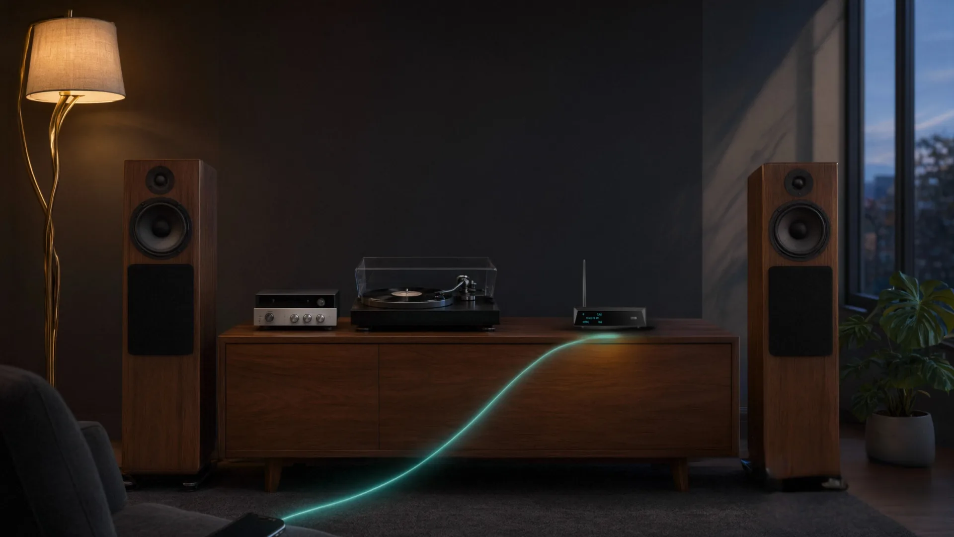 Hi‑Fi room