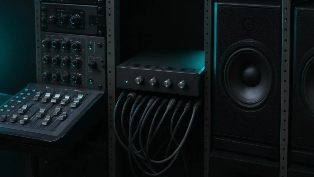 Where it fits in the rig Walk-in music is the obvious job,…
